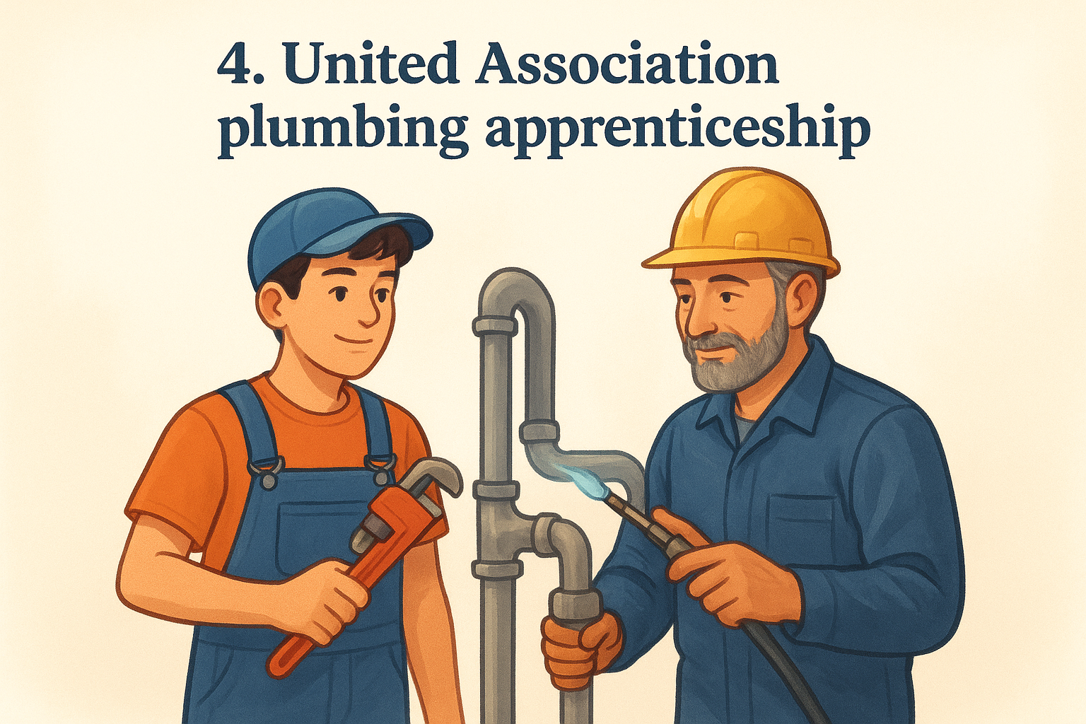 4. United Association plumbing apprenticeship