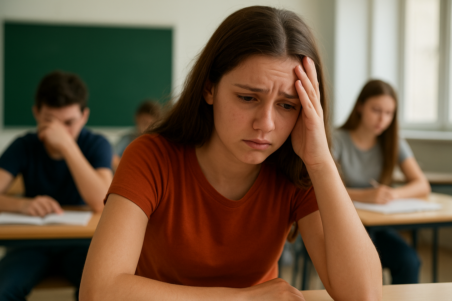 What teen anxiety looks like