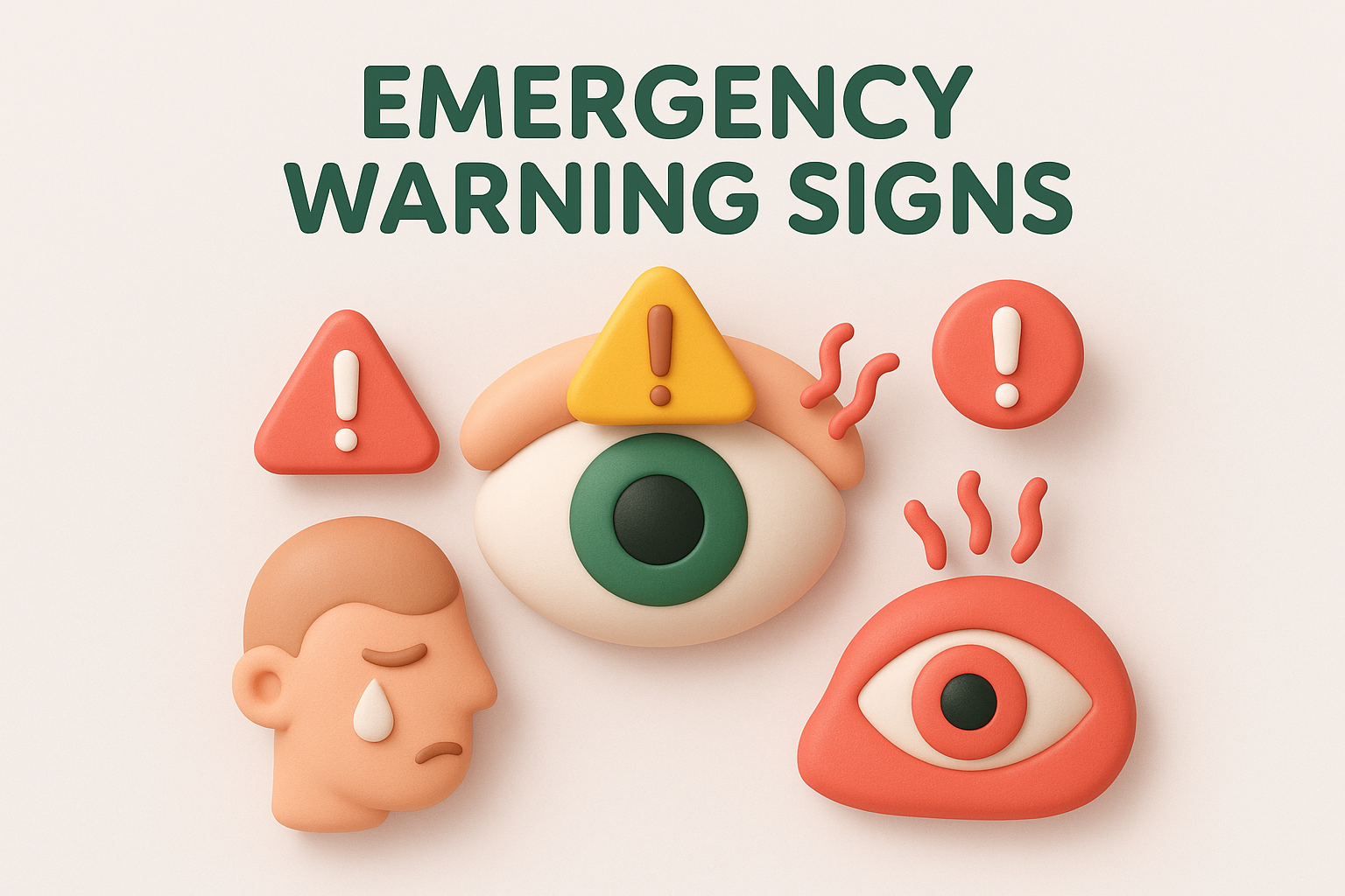 Emergency warning signs