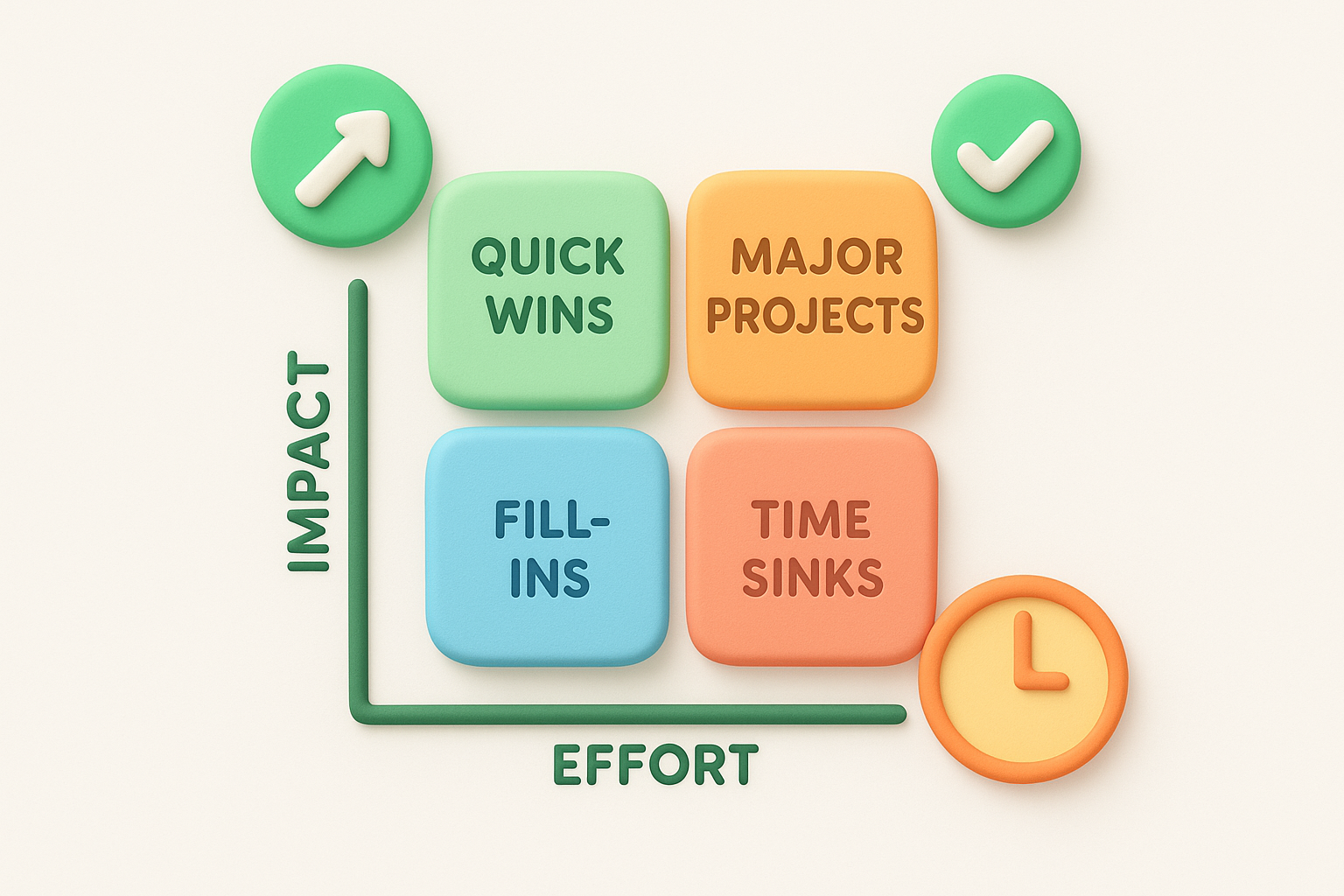 4. Impact-effort matrix
