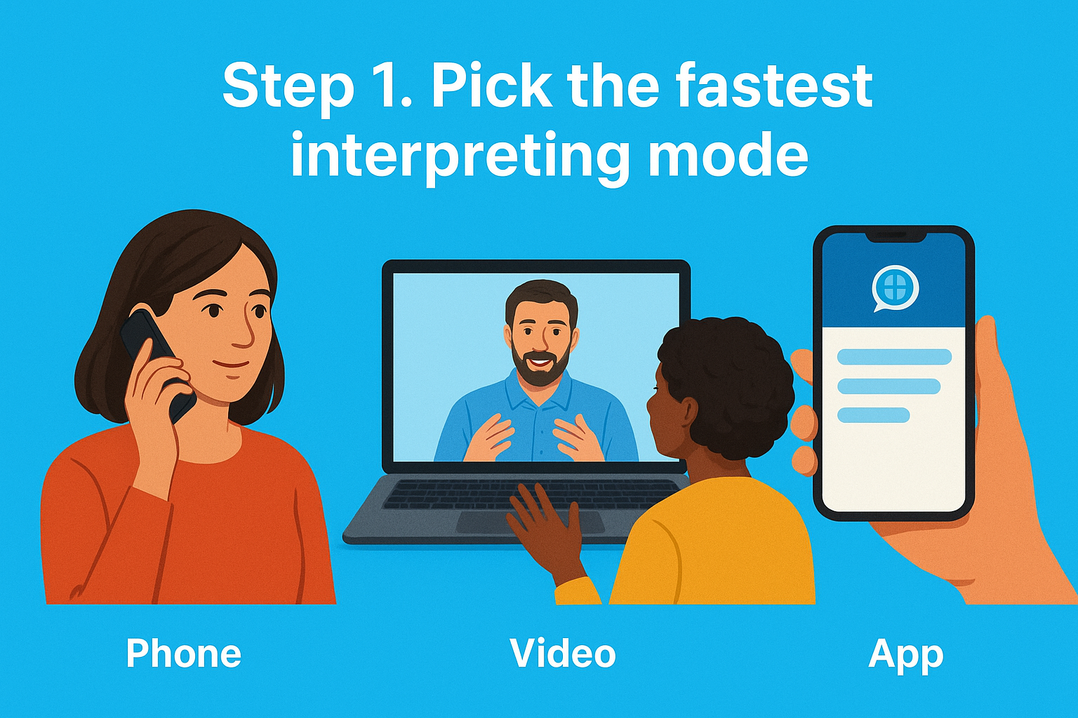 Step 1. Pick the fastest interpreting mode