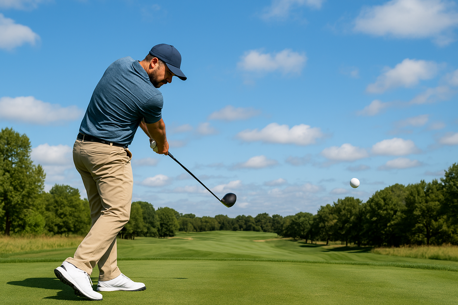TP5 performance off the tee and in the wind