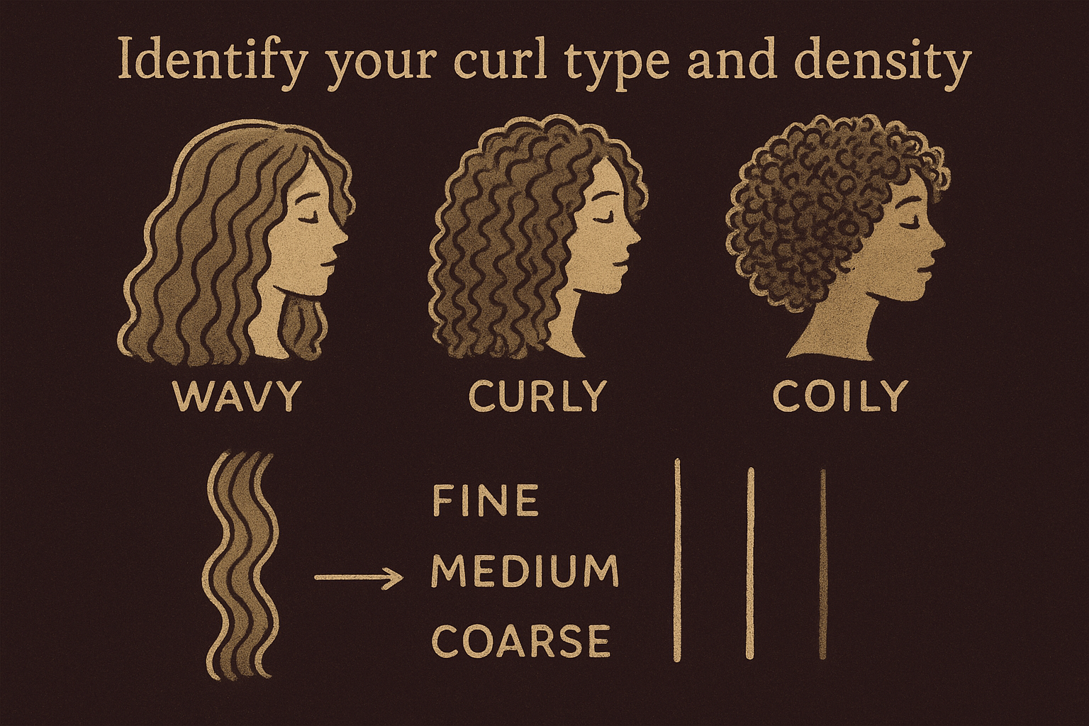 Identify your curl type and density