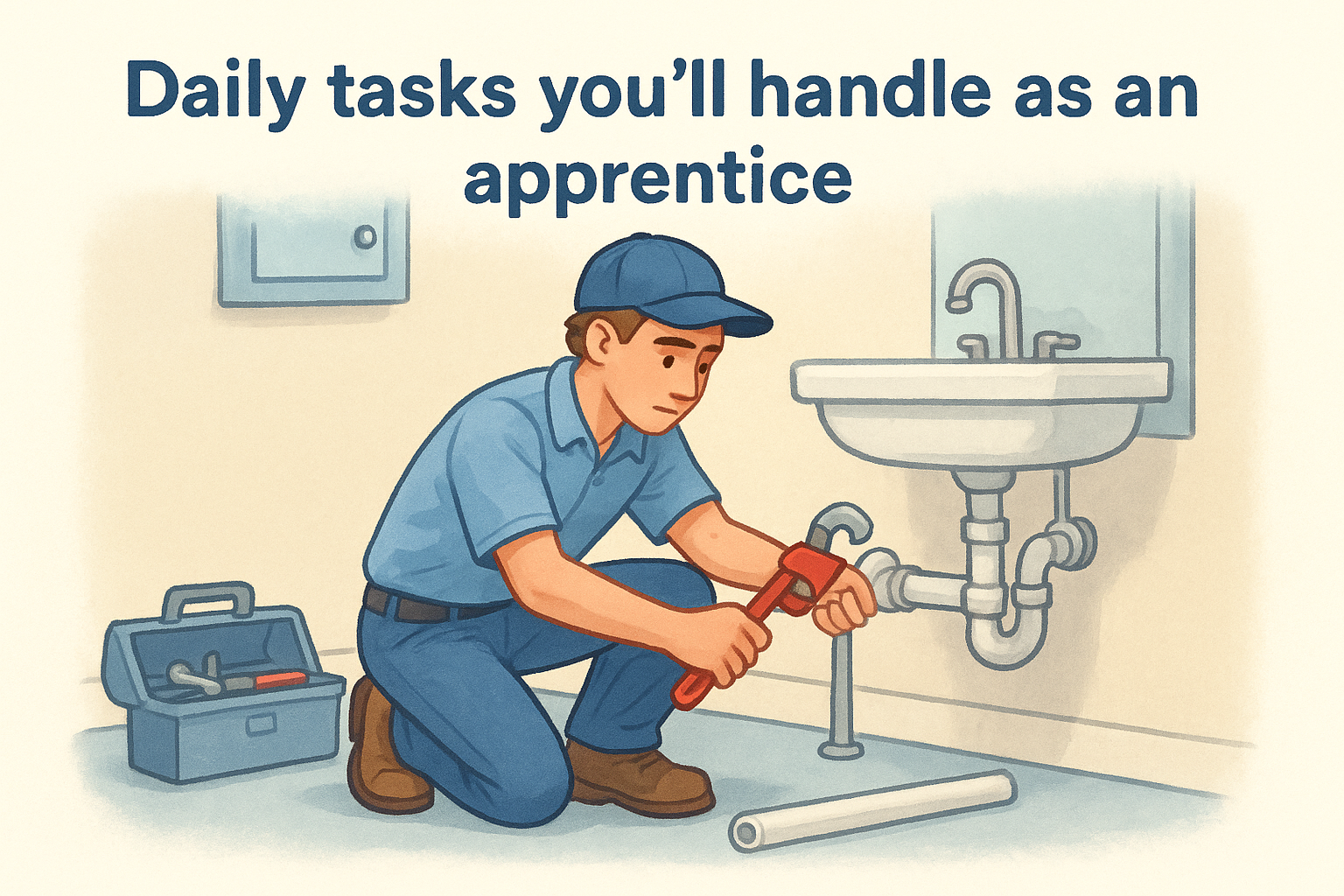 Daily tasks you'll handle as an apprentice