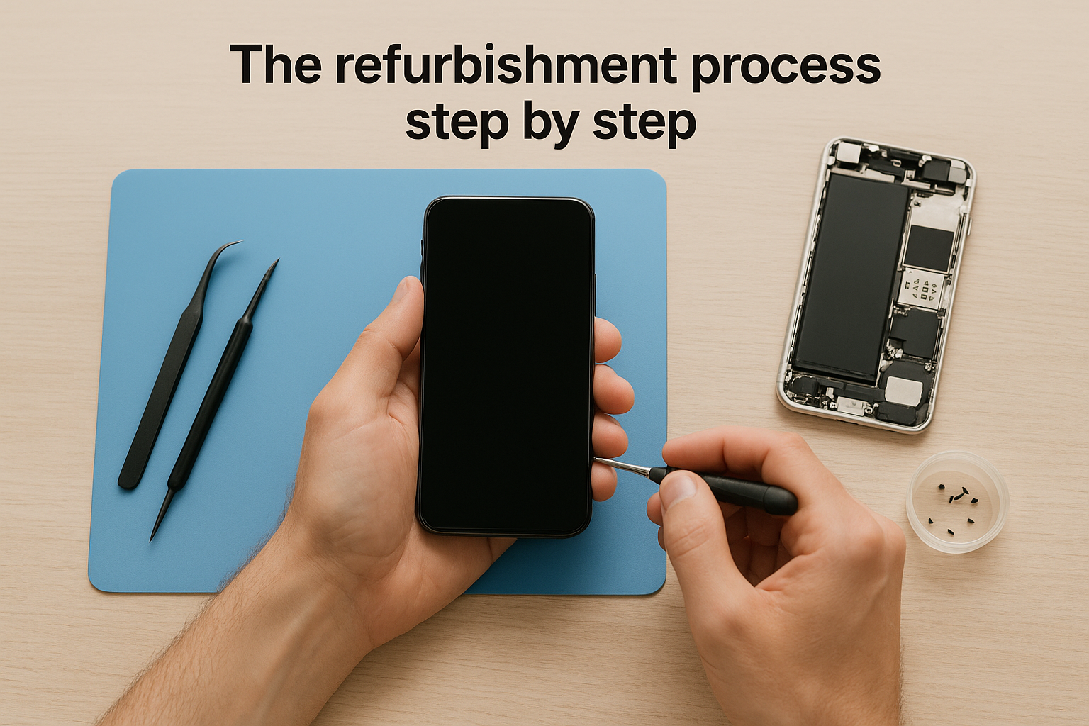 The refurbishment process step by step