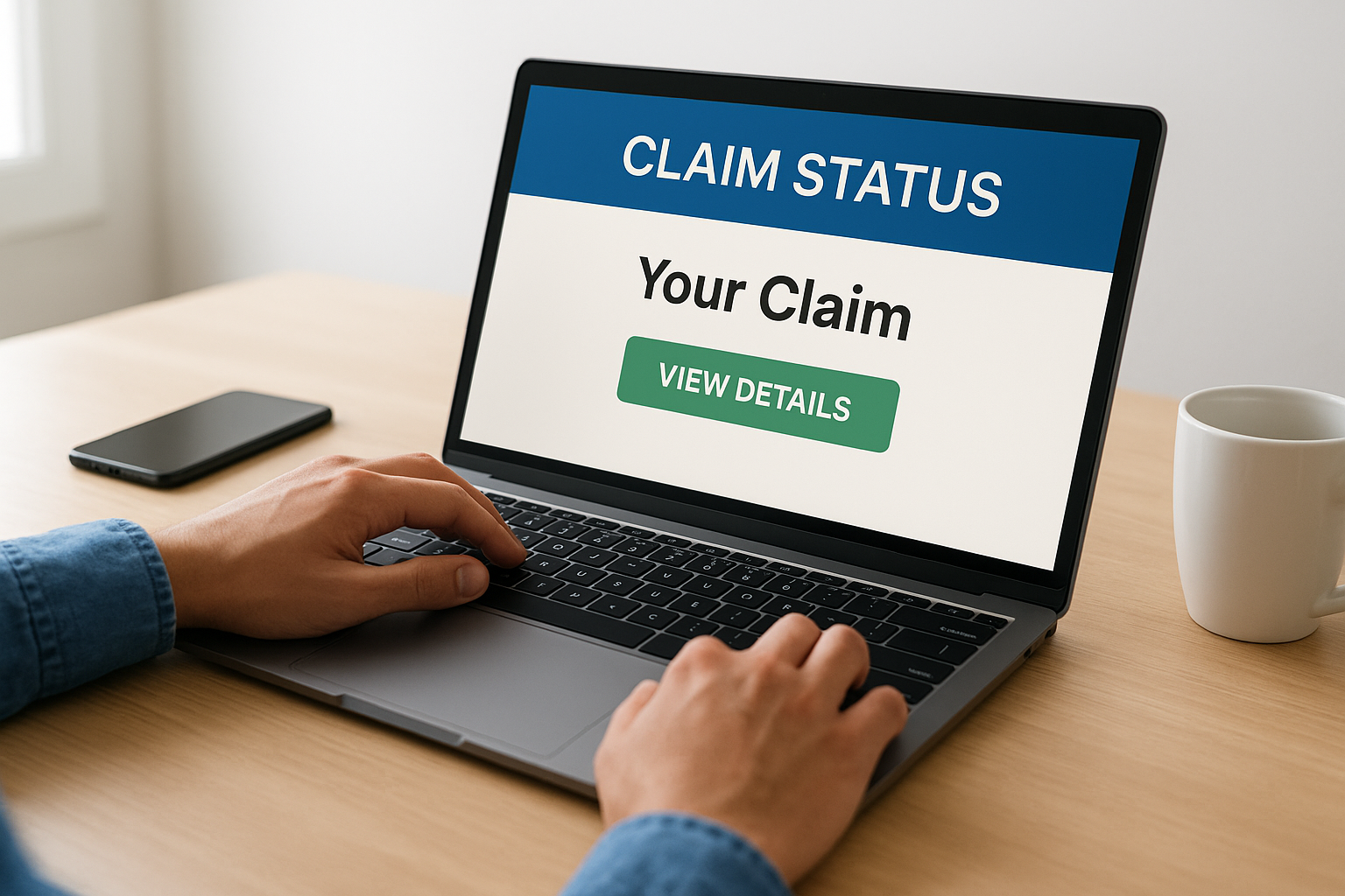 Access your claim status online