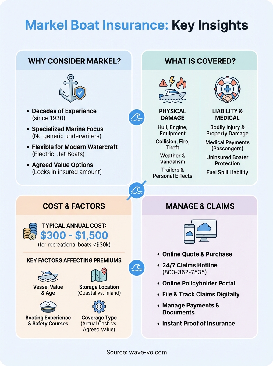 markel boat insurance infographic