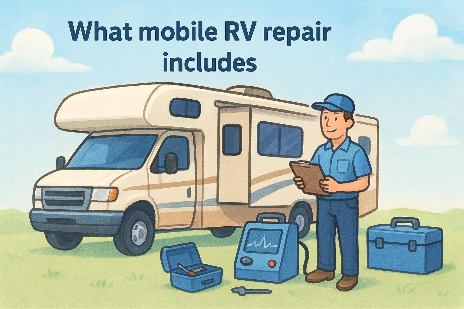 What mobile RV repair includes