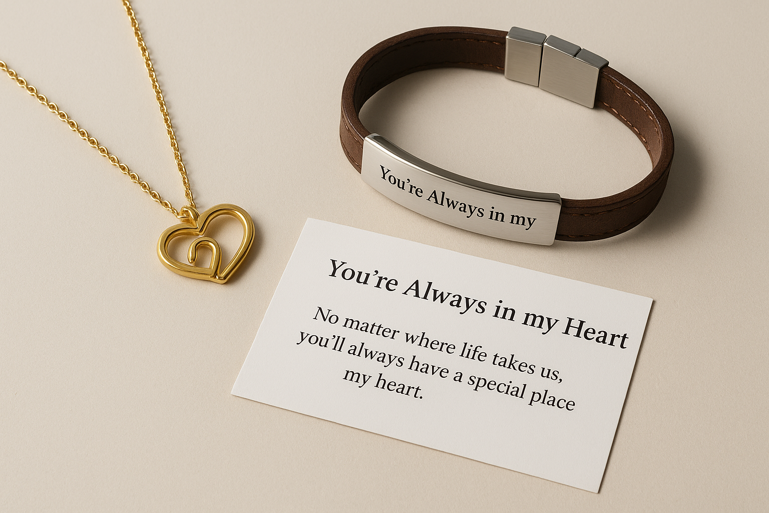 1. Desert Deals Supply message necklace or bracelet