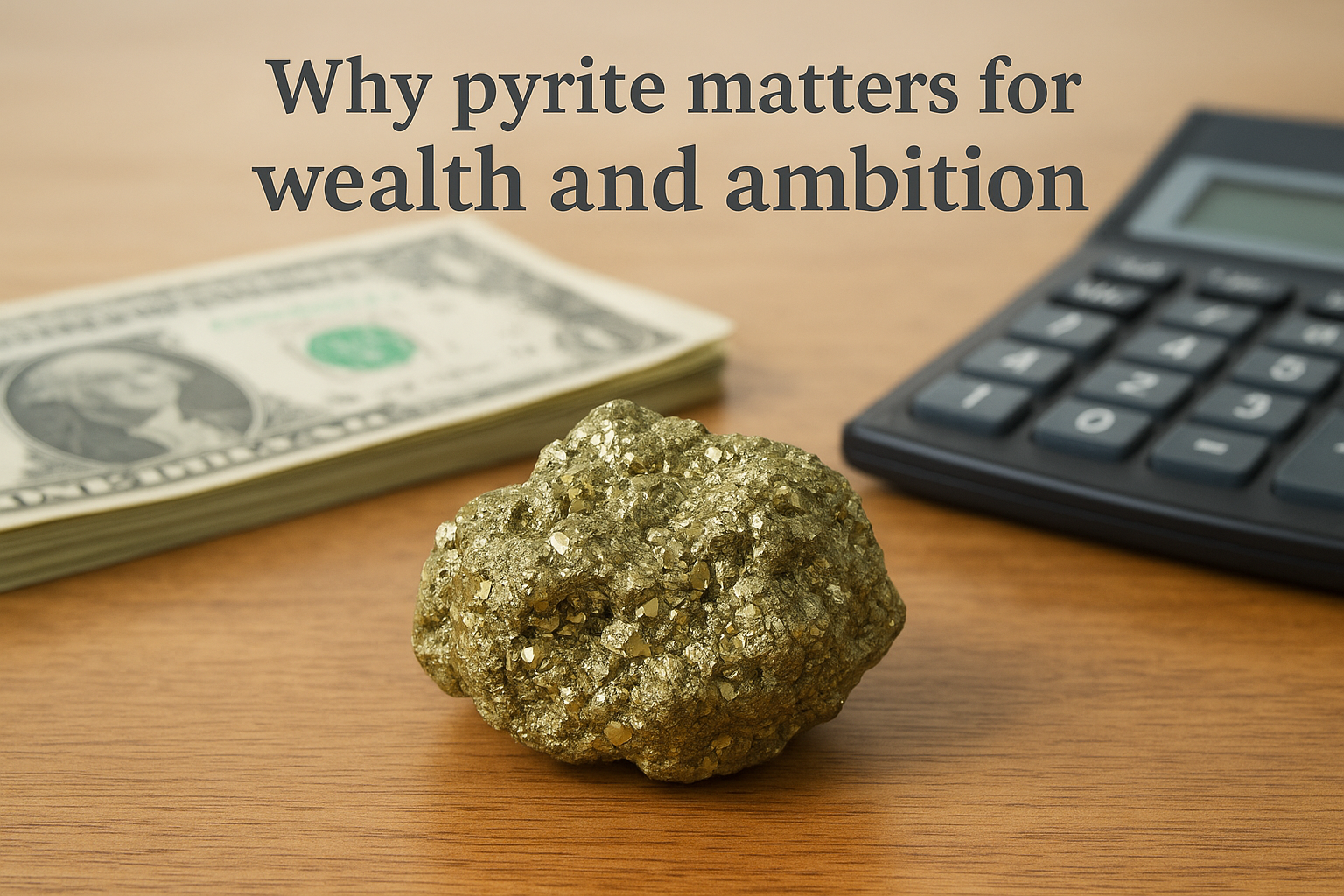 Why pyrite matters for wealth and ambition