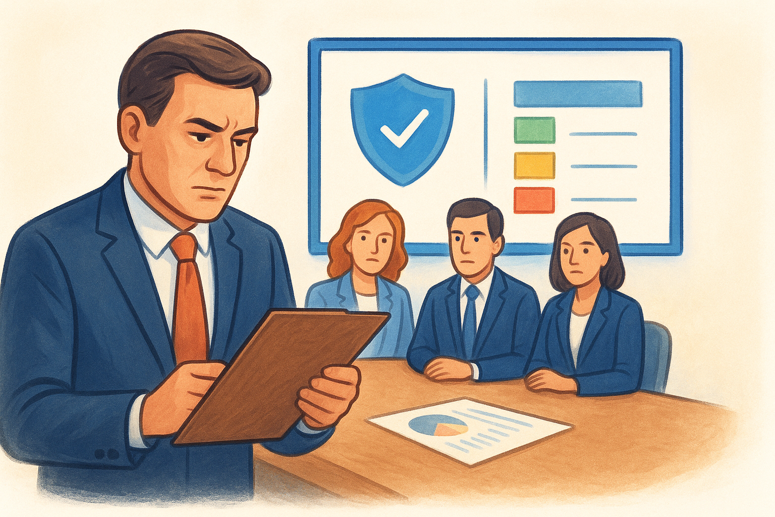 Senior management approval and risk classification