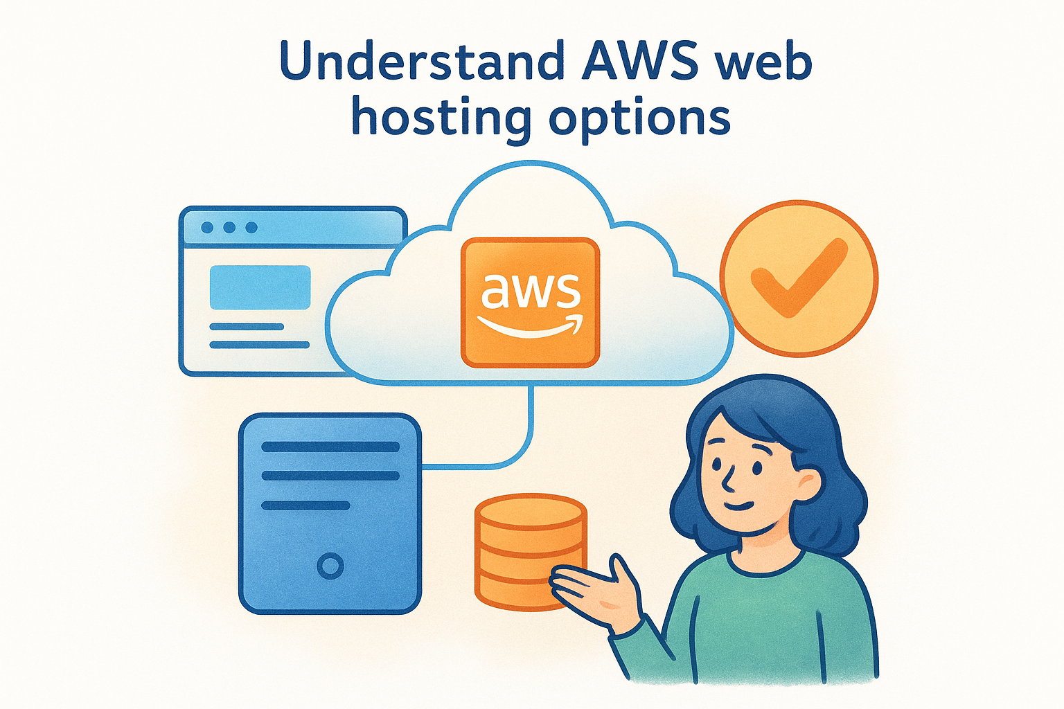 Understand AWS web hosting options