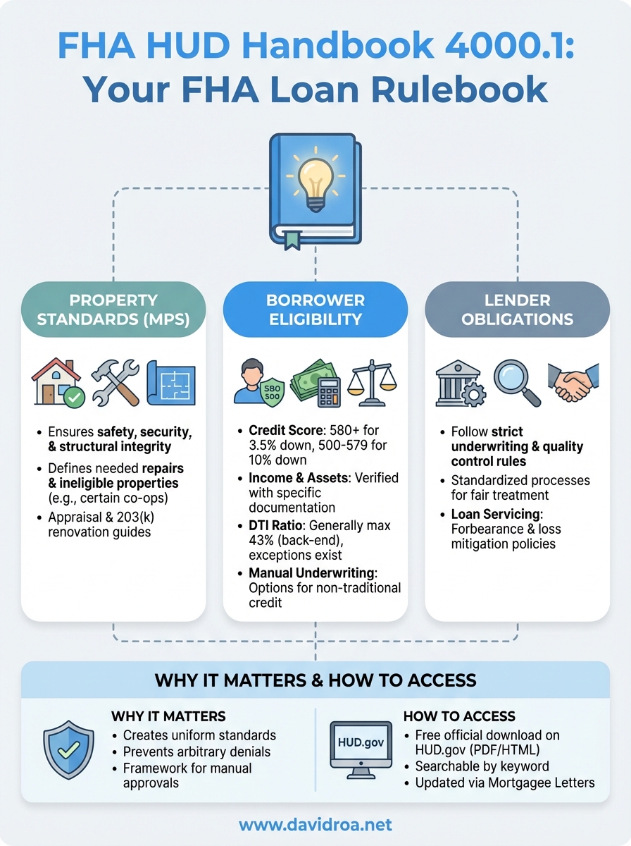 hud fha handbook infographic