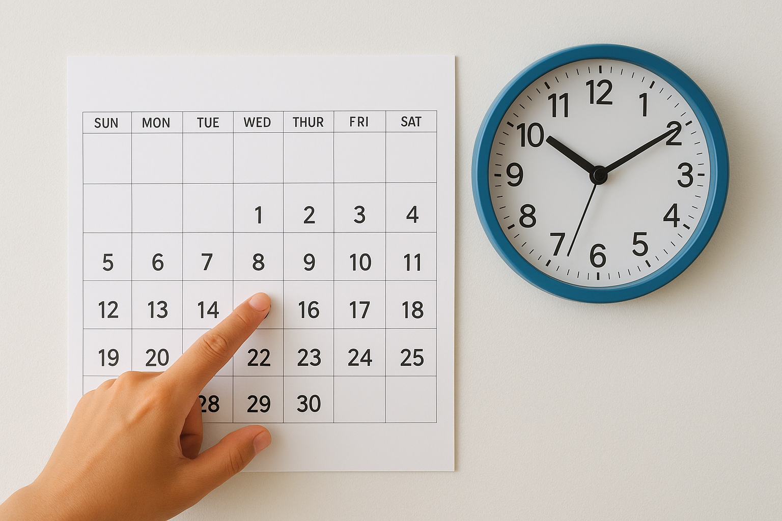 How the clock starts and stops