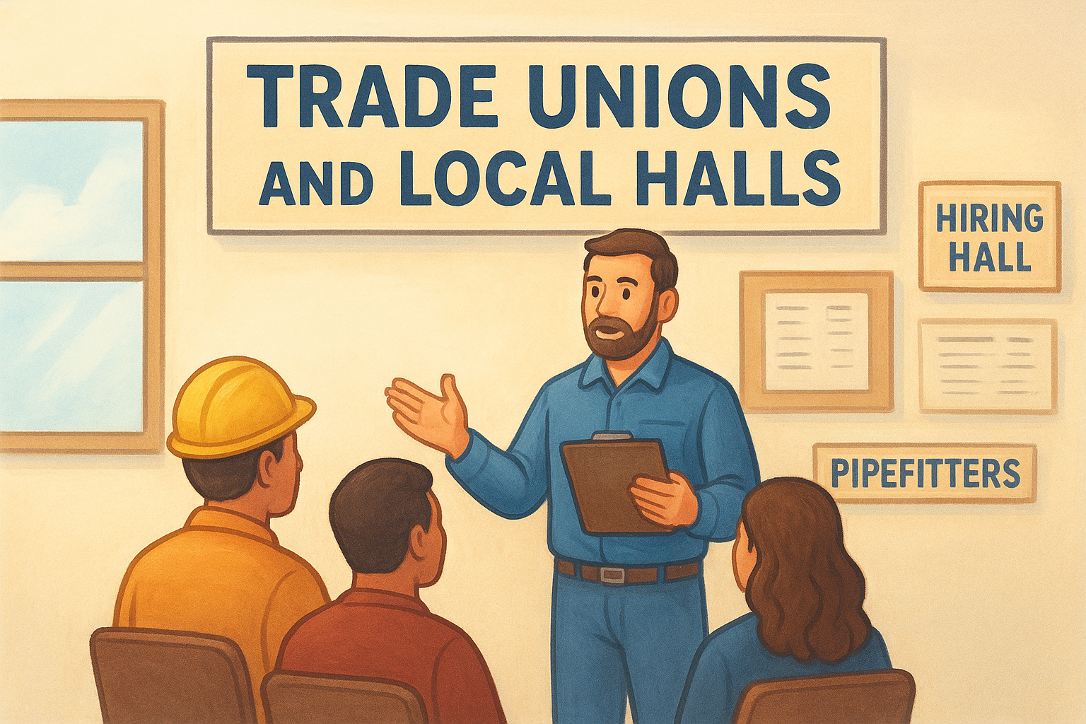 4. Trade unions and local halls