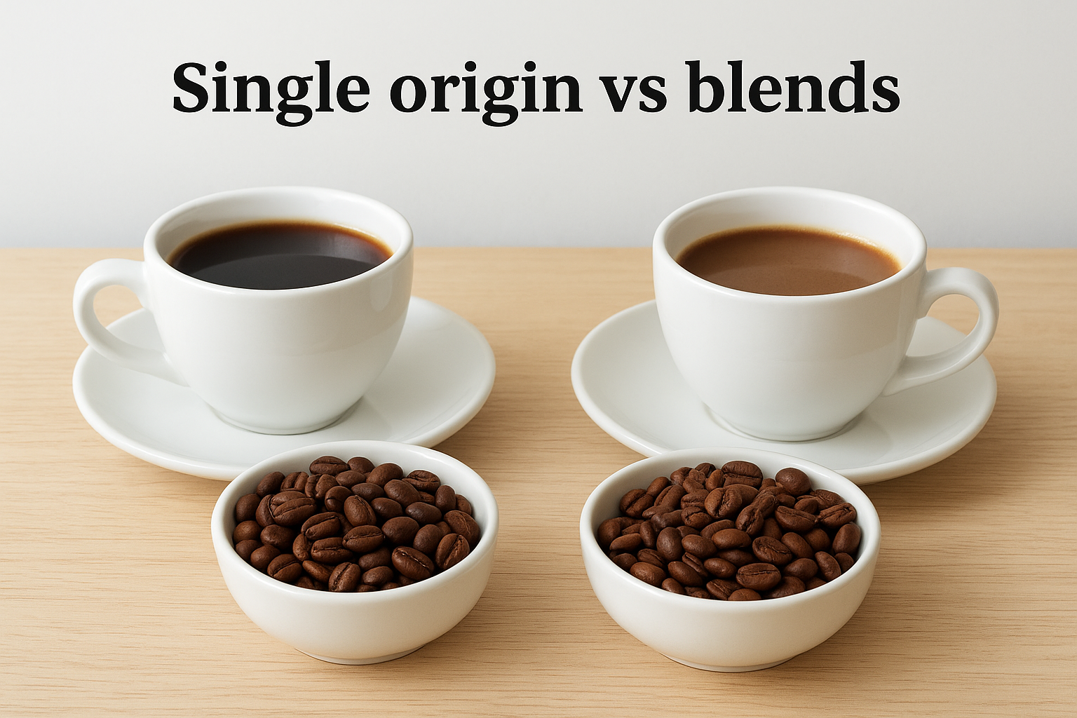 Single origin vs blends