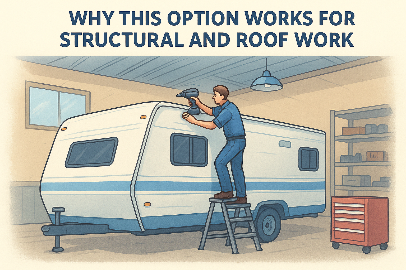 Why this option works for structural and roof work