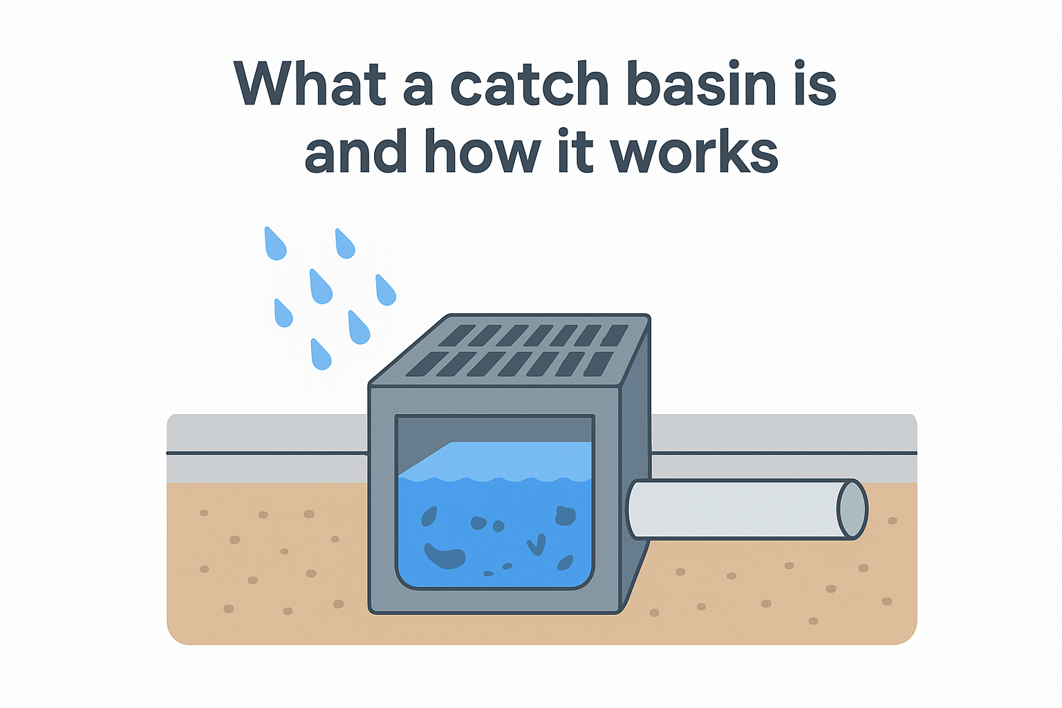 What a catch basin is and how it works