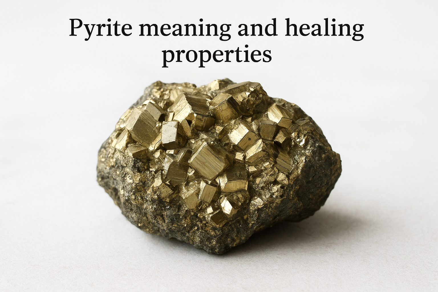 Pyrite meaning and healing properties