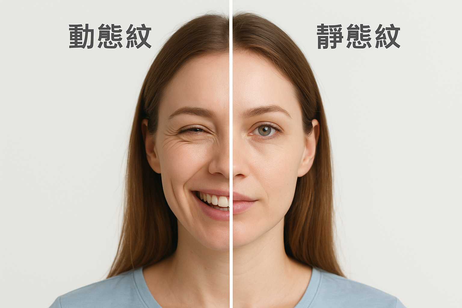先判斷：你的魚尾紋是動態還是靜態