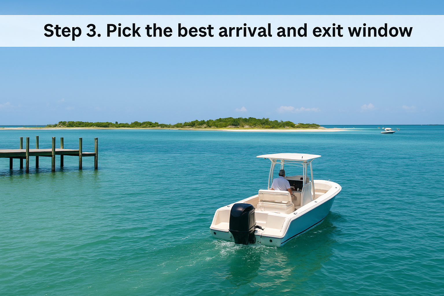 Step 3. Pick the best arrival and exit window