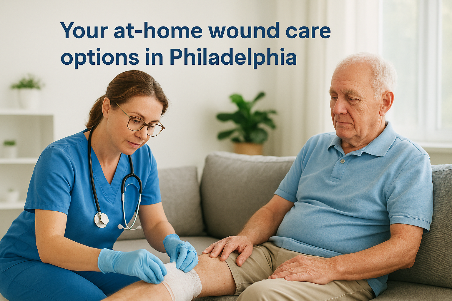Your at-home wound care options in Philadelphia