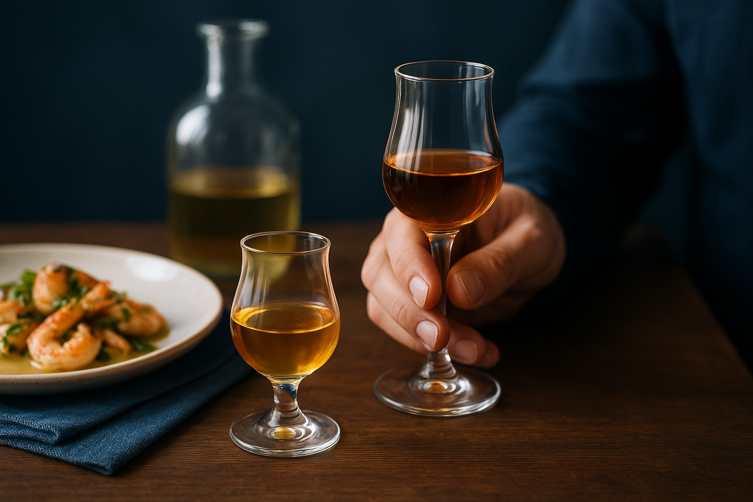 Serving temperature and portion