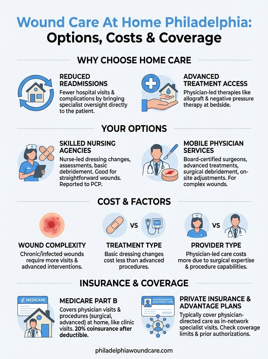 wound care at home philadelphia infographic