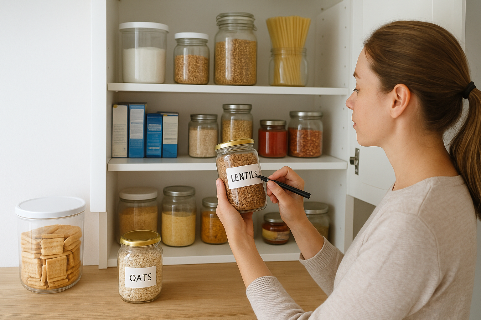 Pantry organization and expiration check