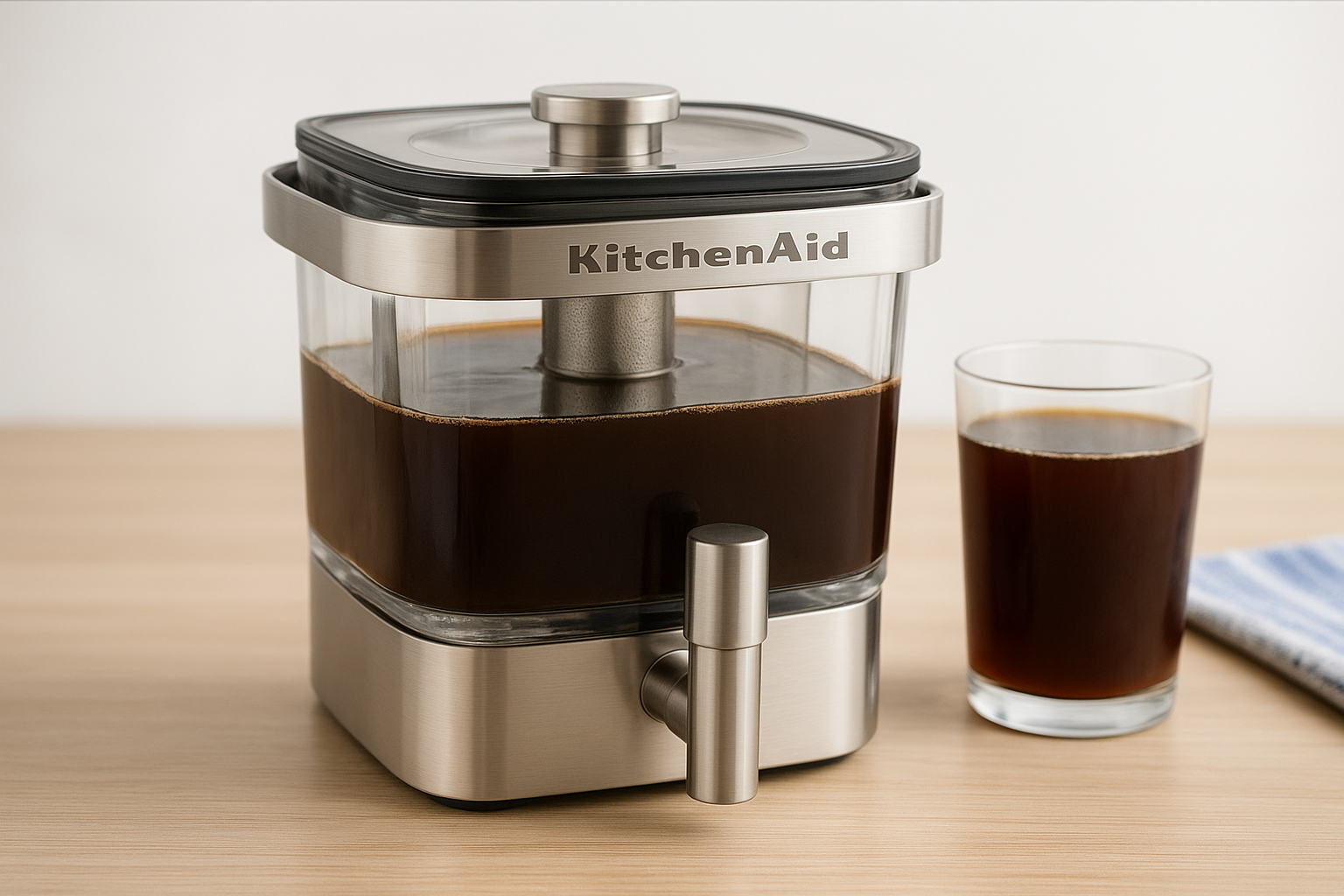 1. KitchenAid 38-ounce cold brew coffee maker