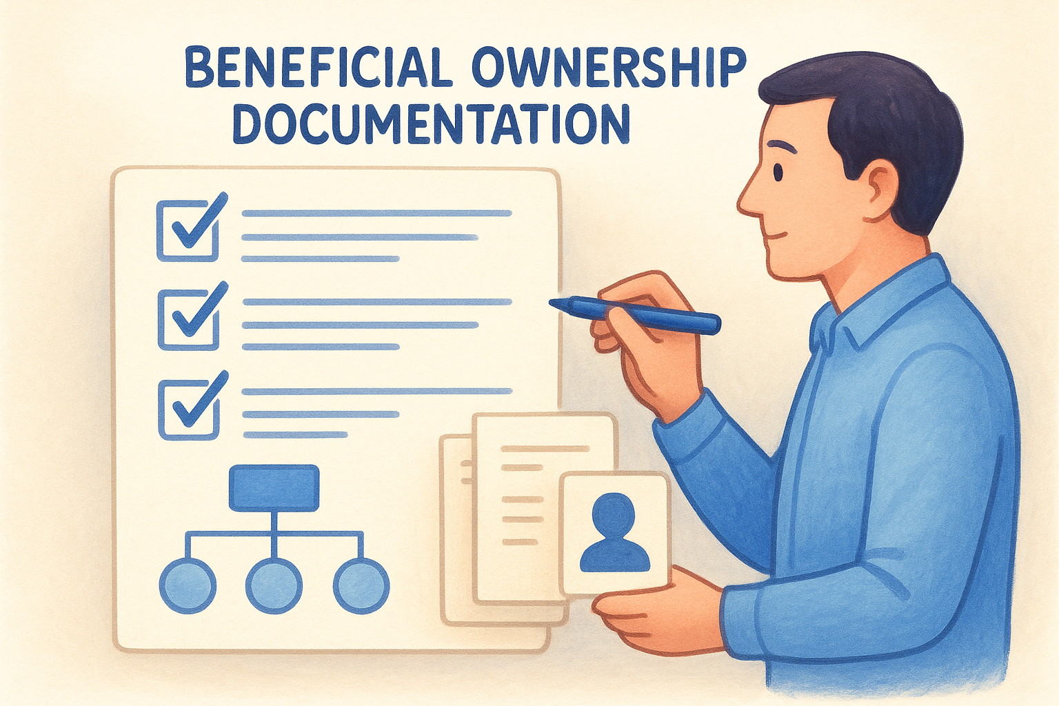 Beneficial ownership documentation checklist
