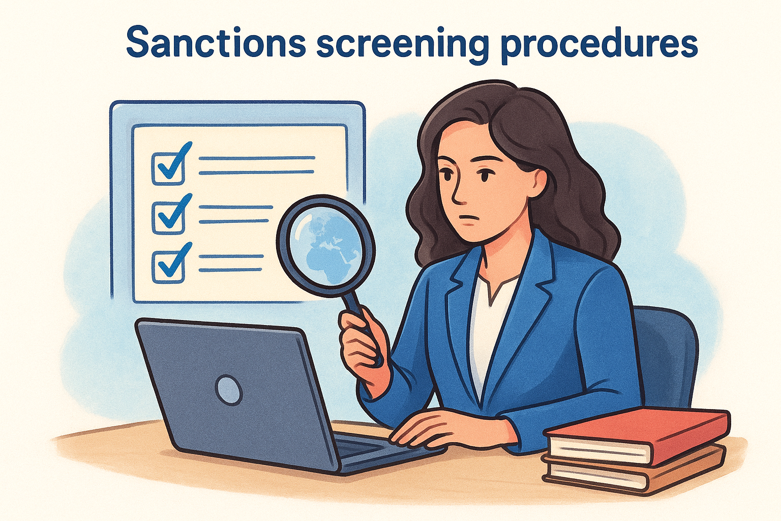 Sanctions screening procedures