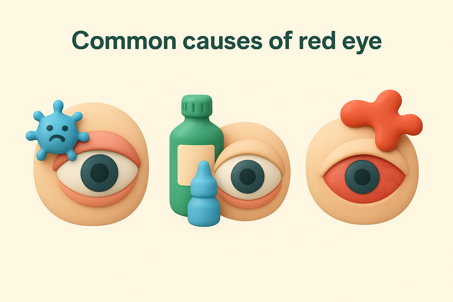 Common causes of red eye