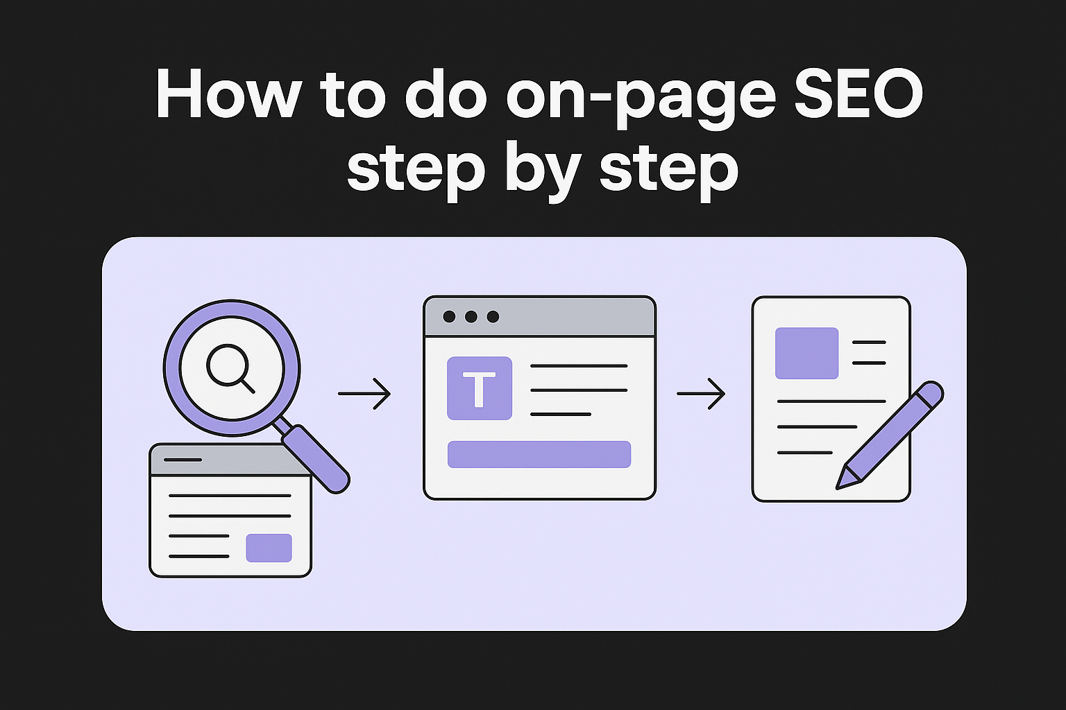 How to do on-page SEO step by step