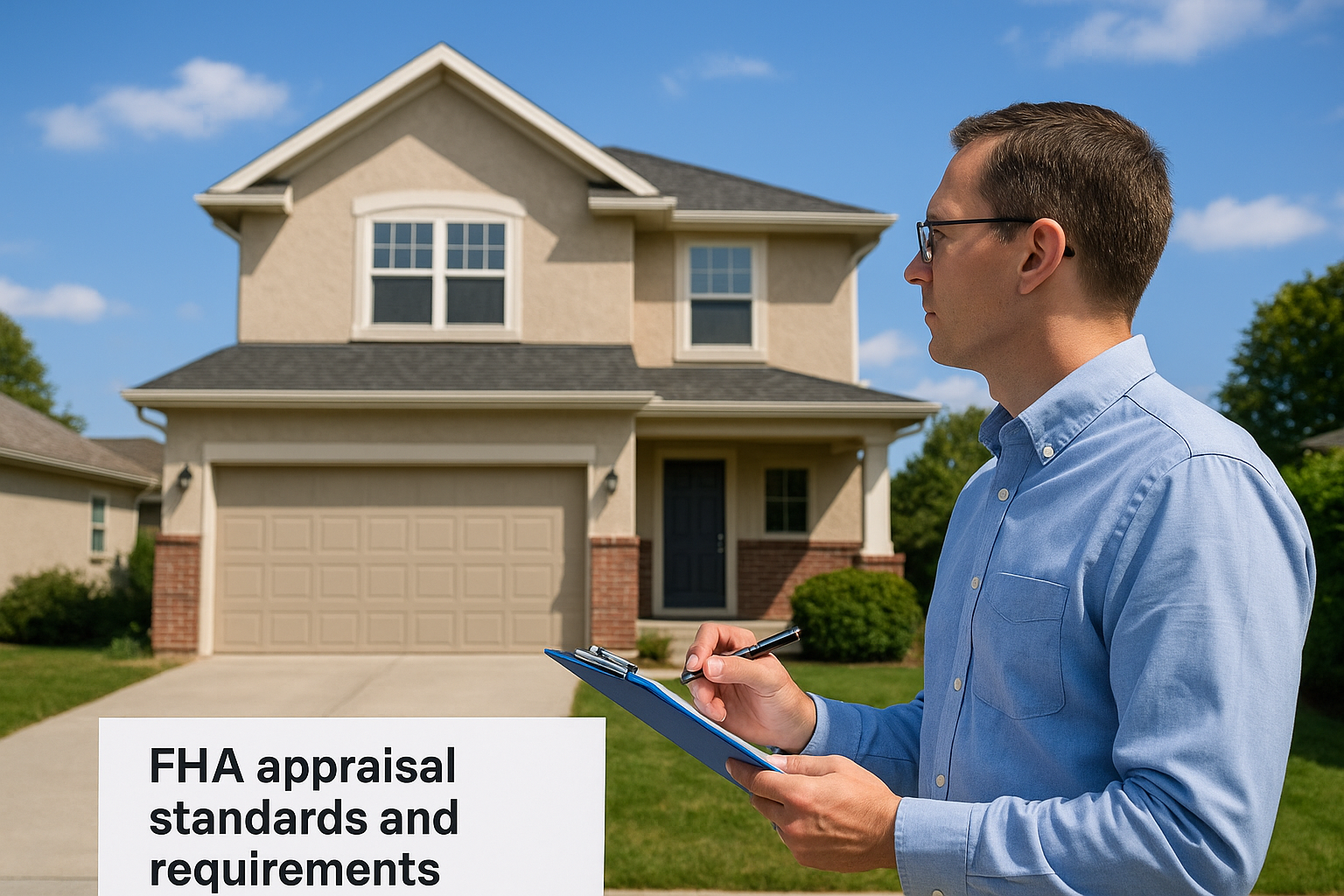 FHA appraisal standards and requirements