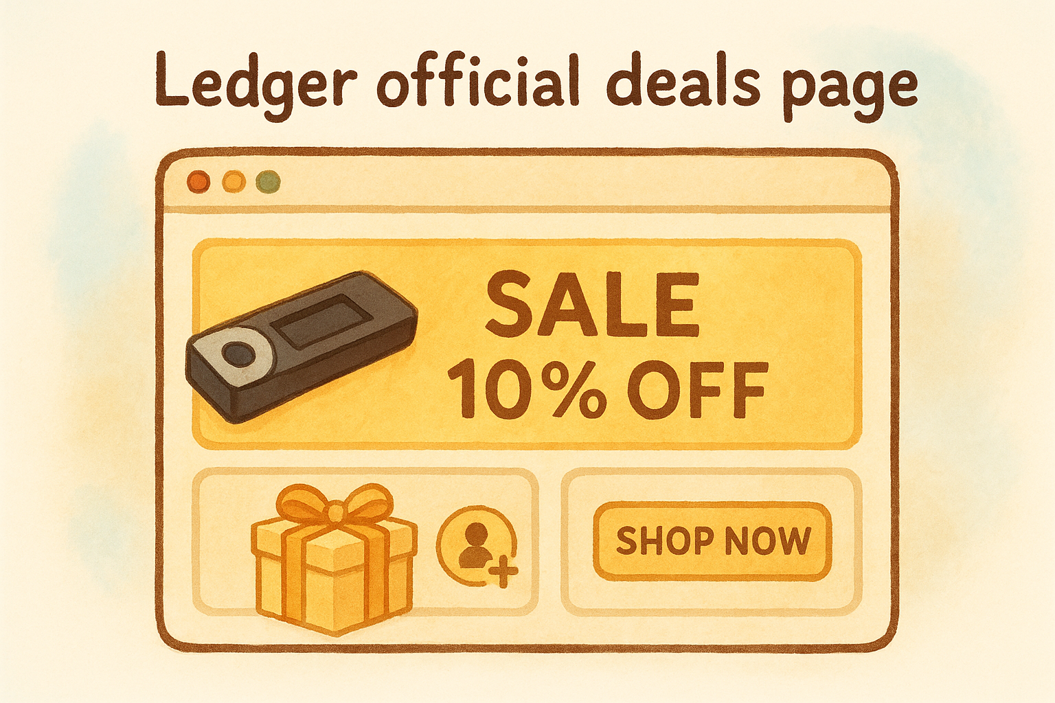 2. Ledger official deals page