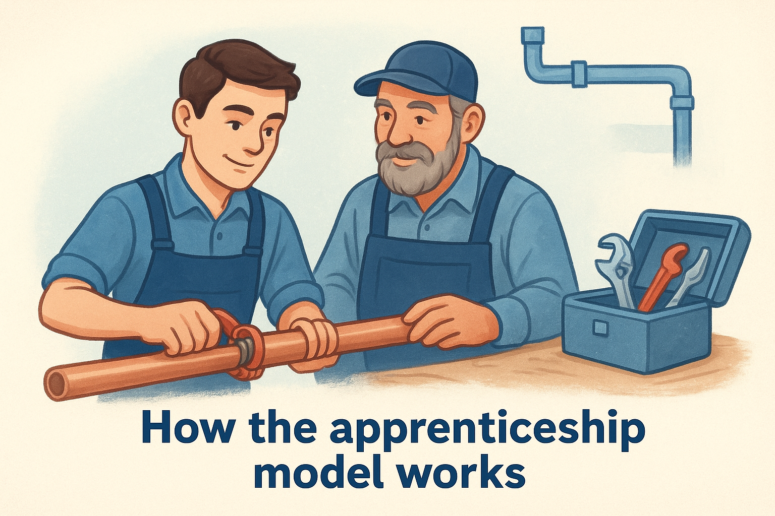 How the apprenticeship model works
