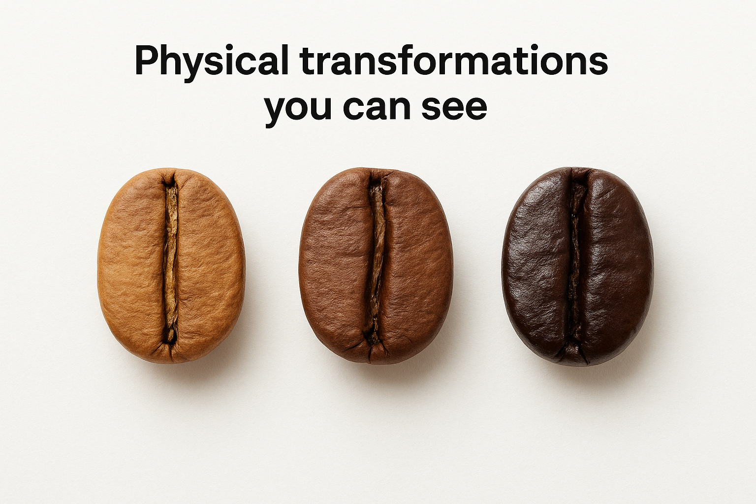 Physical transformations you can see