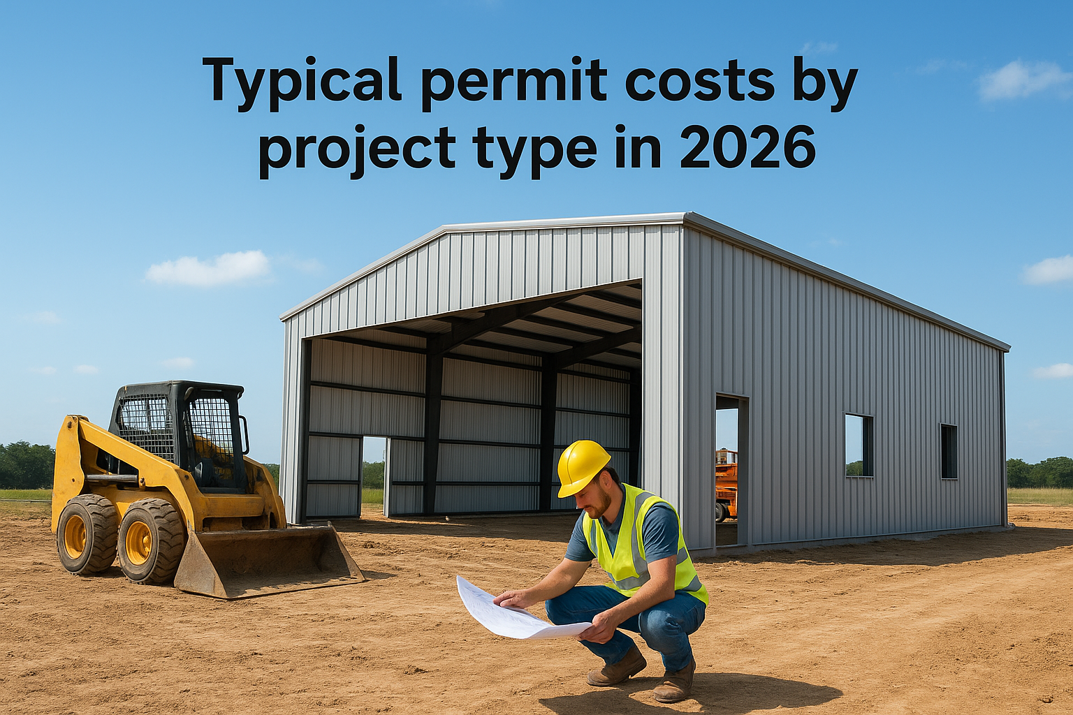Typical permit costs by project type in 2026