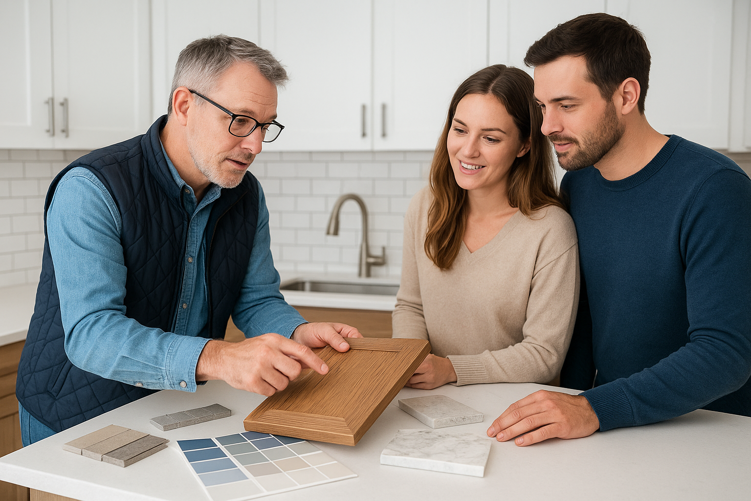 2. Who handles design and product selections?