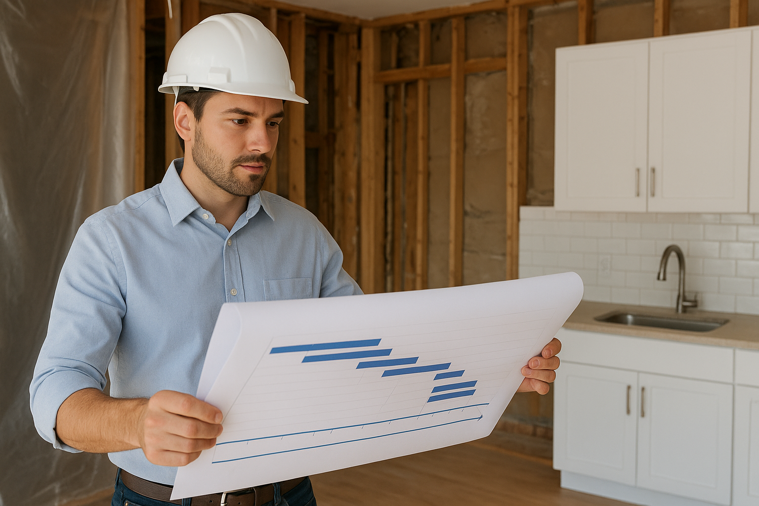 4. What is the expected timeline and jobsite plan?