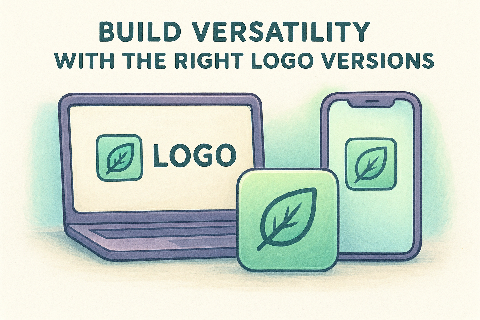7. Build versatility with the right logo versions
