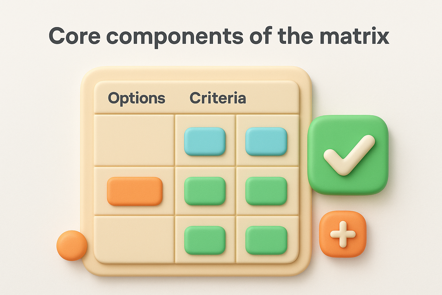 Core components of the matrix