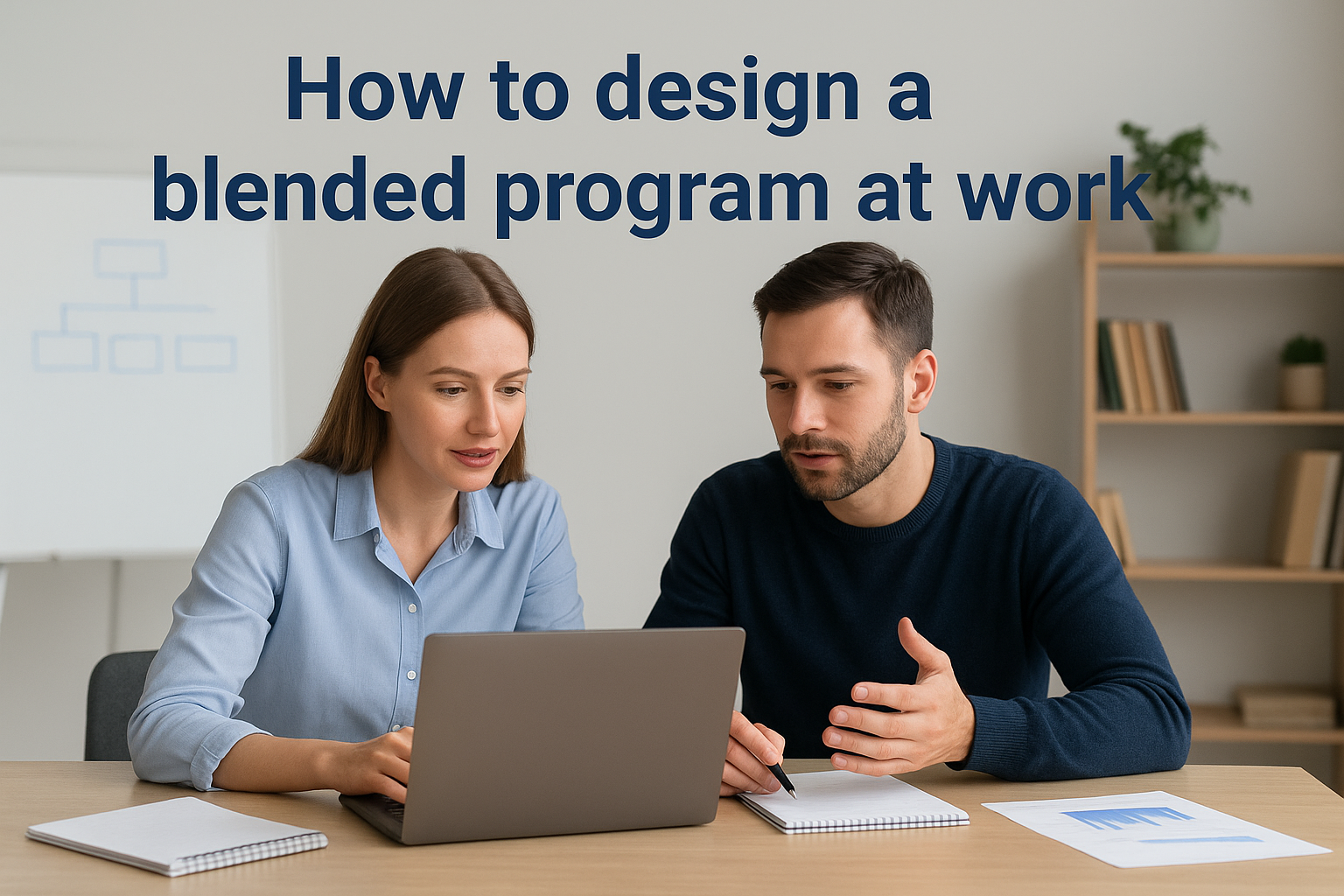 How to design a blended program at work