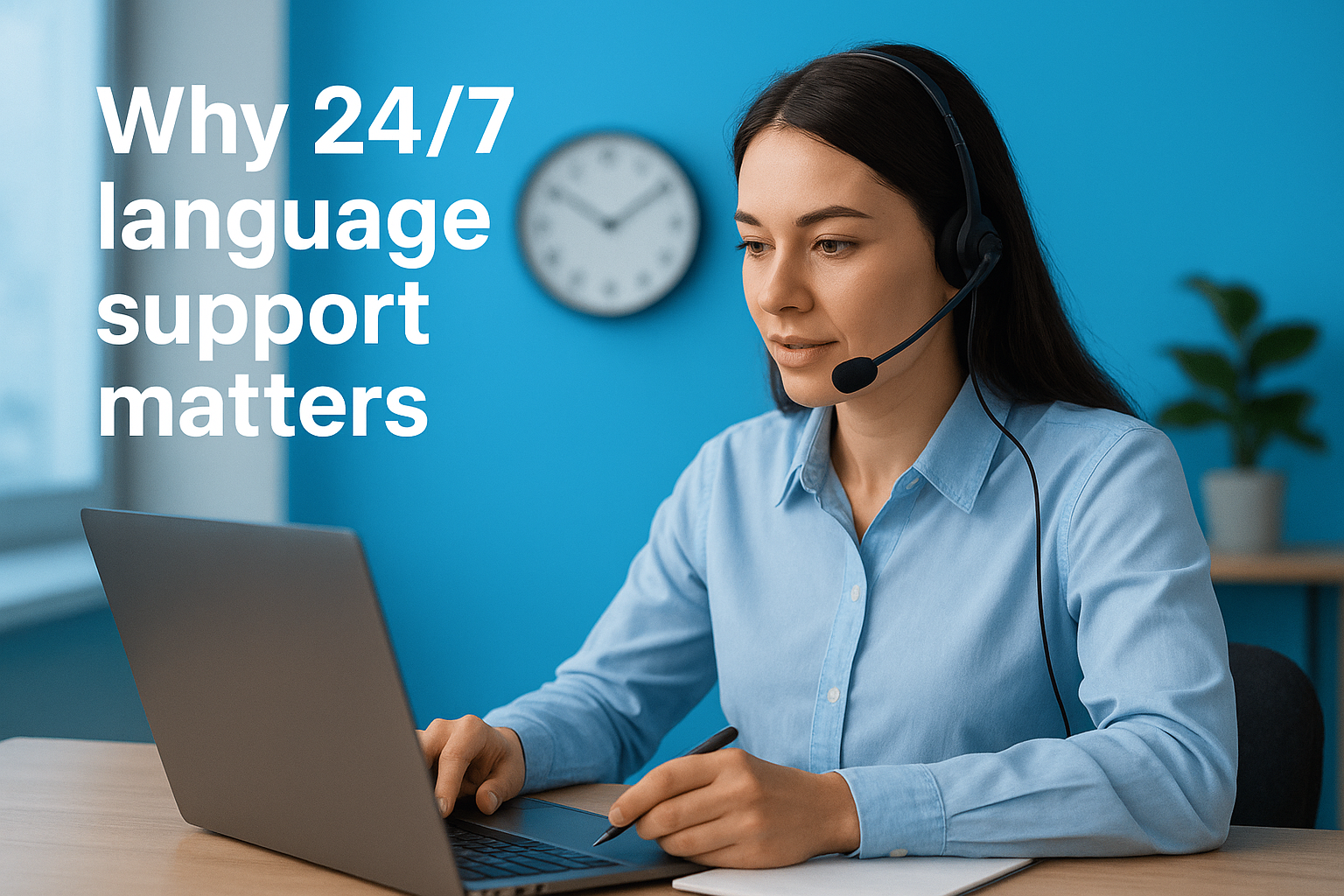 Why 24/7 language support matters