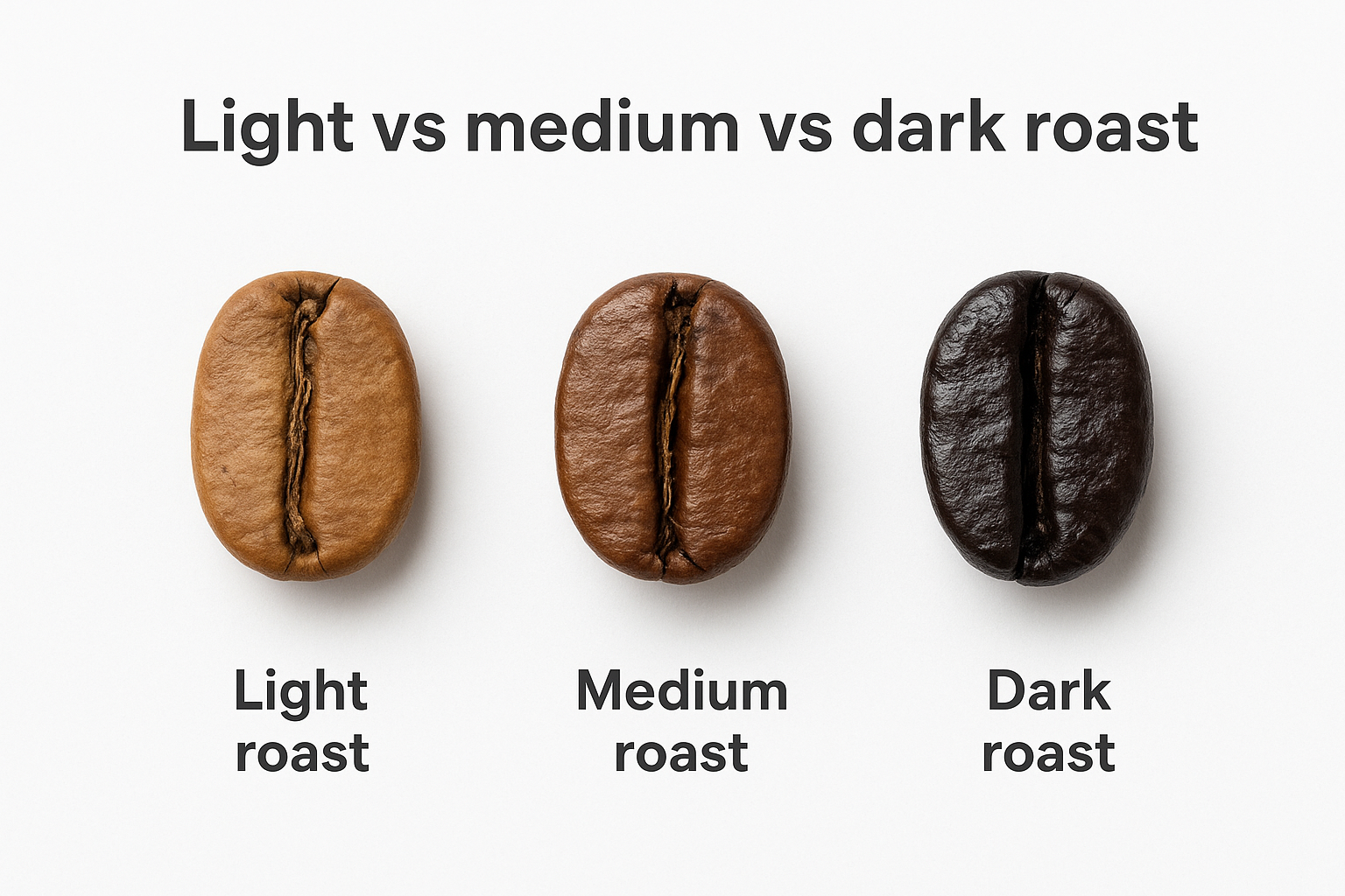 Light vs medium vs dark roast