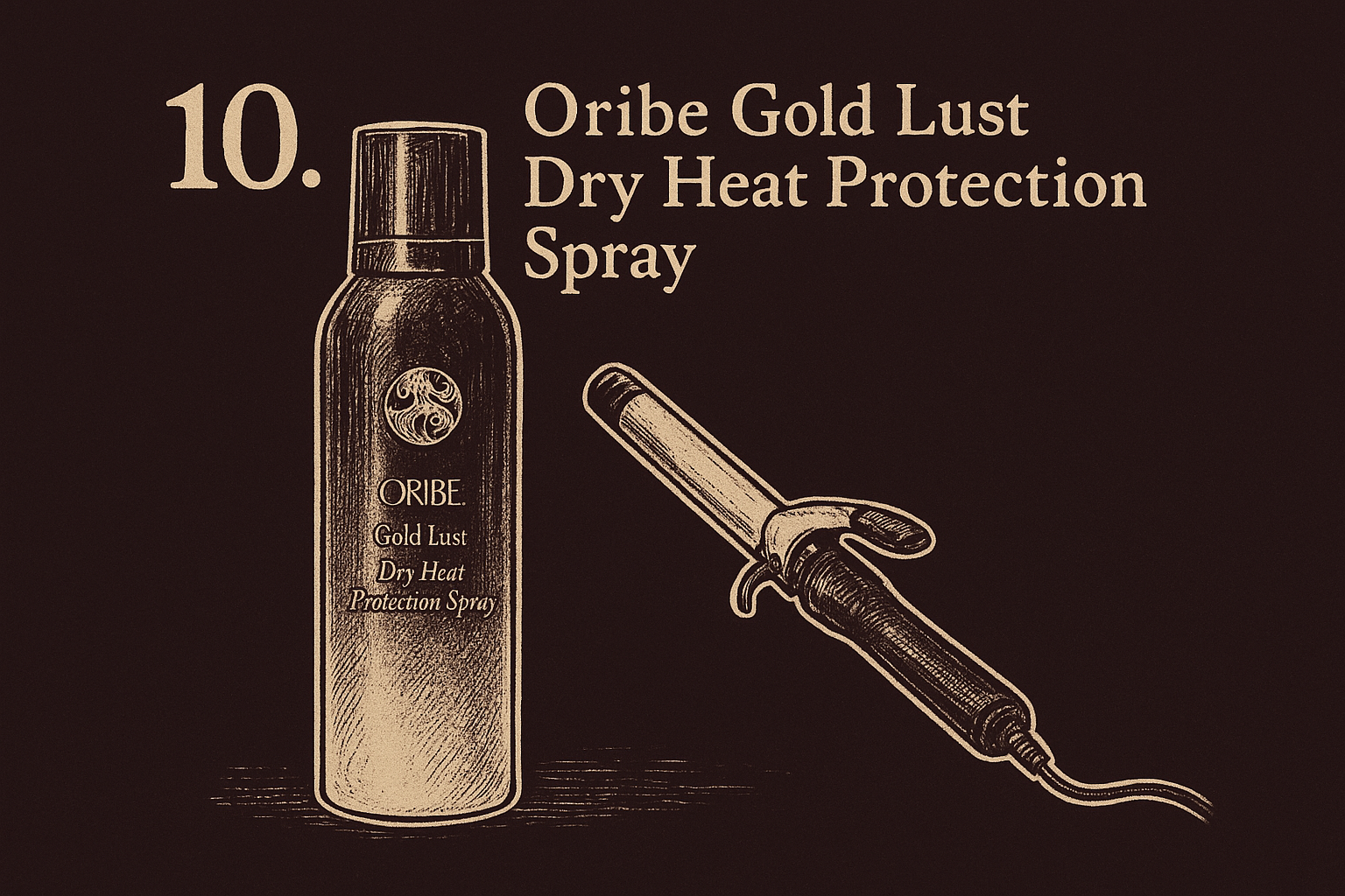 9. Oribe Gold Lust Dry Heat Protection Spray