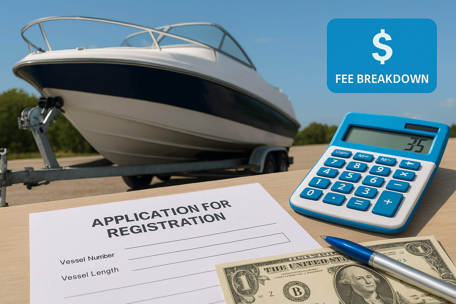 Fee breakdown