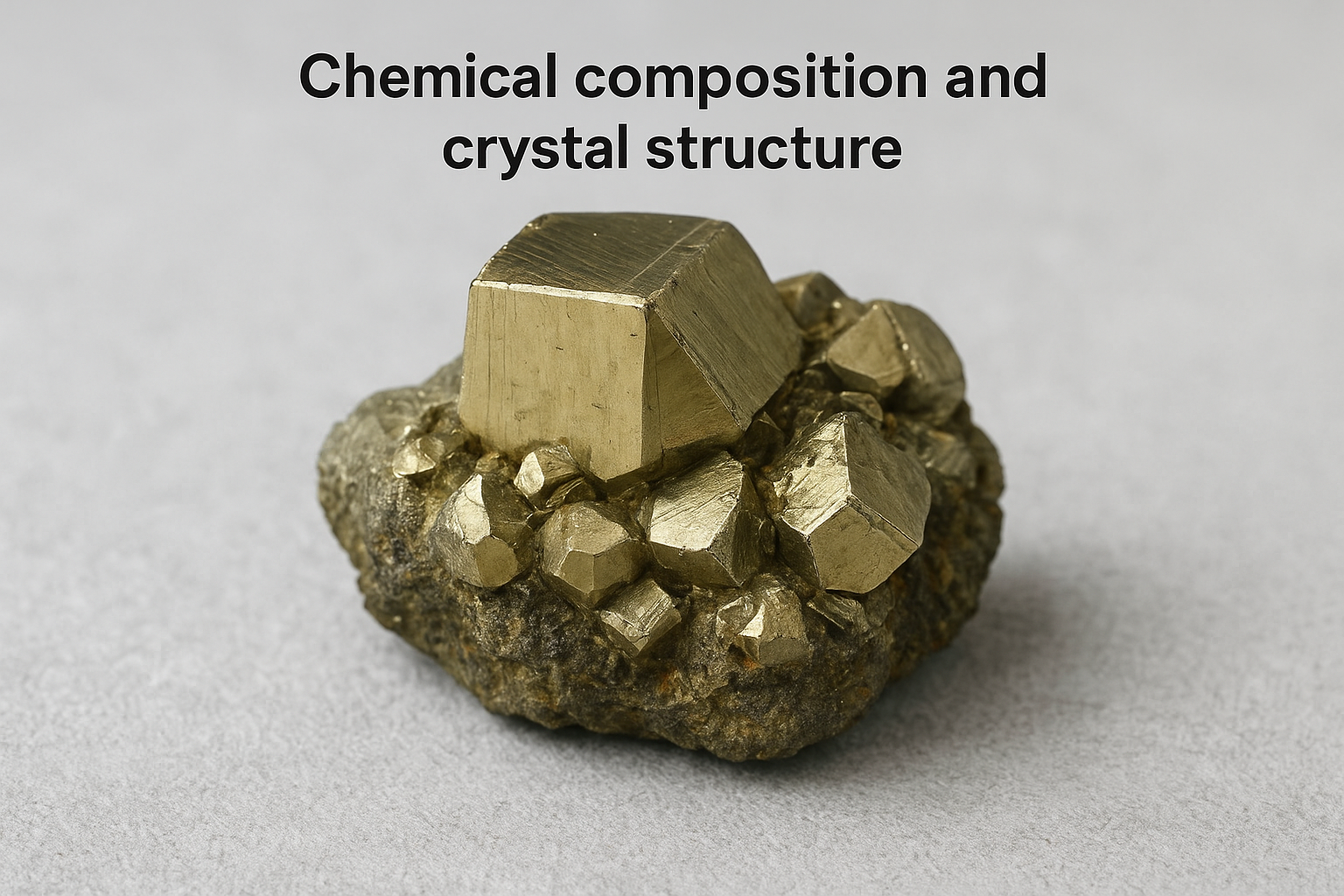 Chemical composition and crystal structure