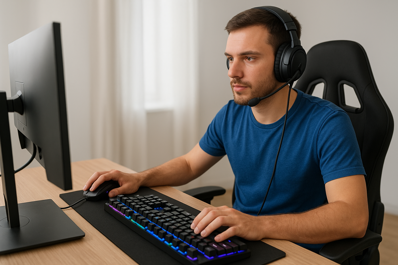 8. A gaming upgrade he will notice right away